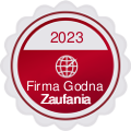 firma godna zaufania medal